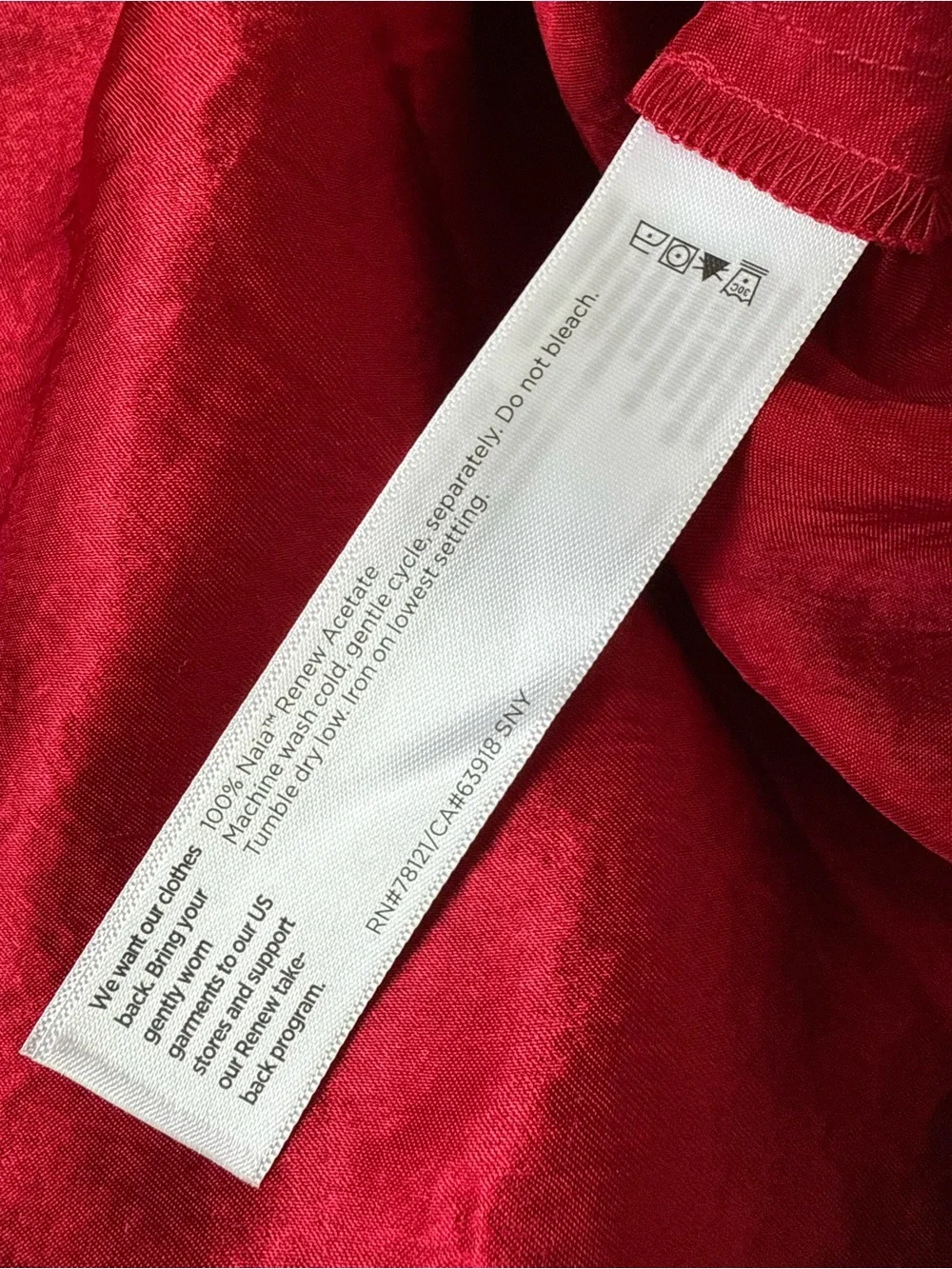 NWT EILEEN FISHER Textured Satin Ruby Midi Skirt